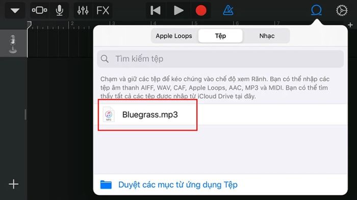 Cài đặt nhạc chuông iPhone bằng GarageBand