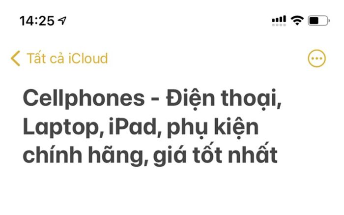 Hướng dẫn thay đổi màu sắc cho một ghi chú cụ thể