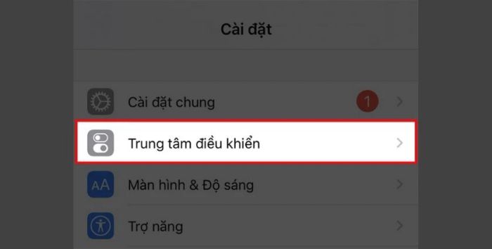 Quét mã QR thông qua Trình đọc mã QR trên iPhone