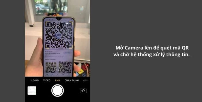 Hướng dẫn quét mã QR trên iPhone bằng camera