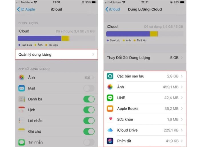 Hướng dẫn giải phóng dung lượng trên iPhone