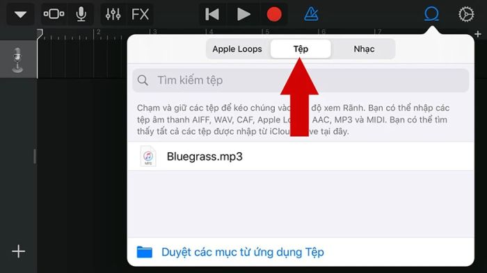 Cài nhạc chuông iPhone bằng GarageBand