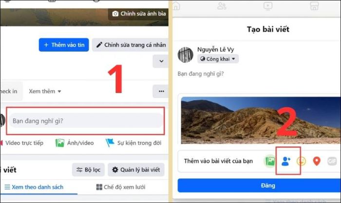 Hướng dẫn khôi phục thẻ tag tên đã gỡ trên Facebook bằng máy tính