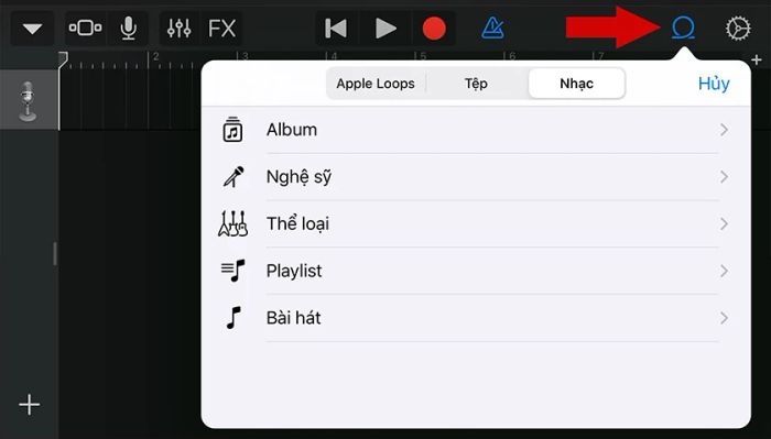 Cài đặt nhạc chuông iPhone bằng GarageBand