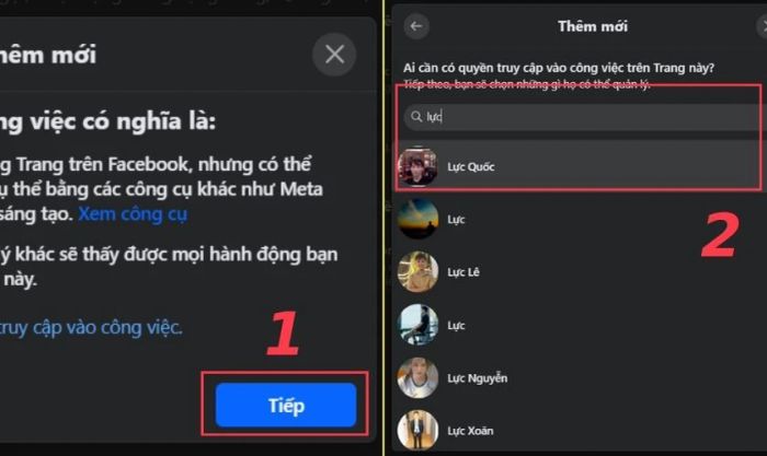 Chi tiết hướng dẫn thêm quản trị viên cho Fanpage trên máy tính 