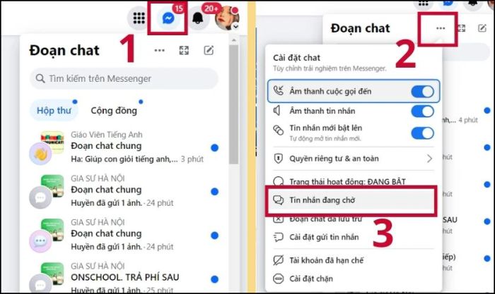 Hướng dẫn loại bỏ tin nhắn Spam trên Messenger bằng máy tính