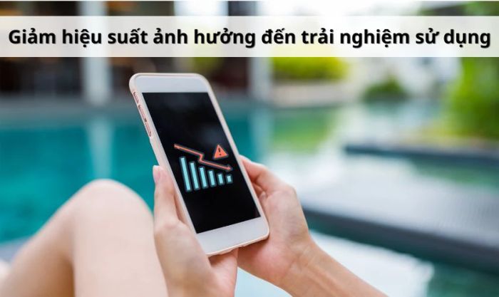 Hiệu suất hoạt động giảm khi kích hoạt chế độ tiết kiệm pin