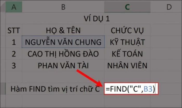 những lợi ích của hàm find trong excel