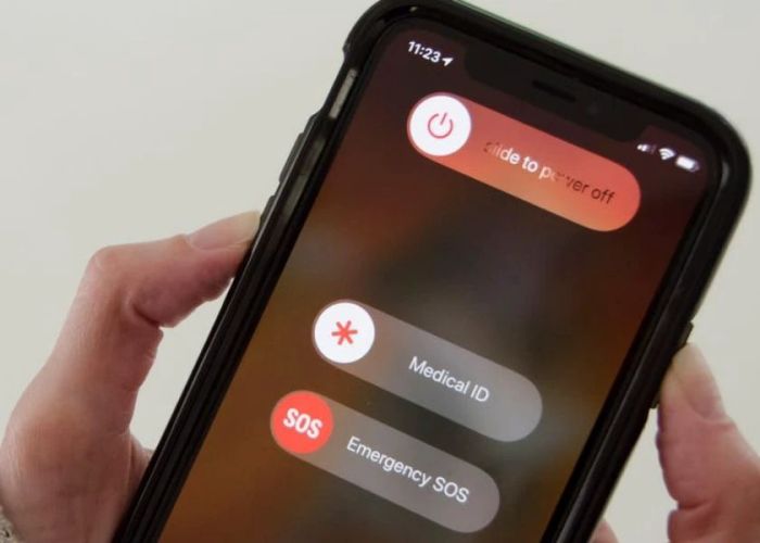 hướng dẫn khởi động lại iphone sau khi kiểm tra loa