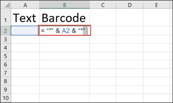 Hướng dẫn cụ thể cách tạo mã vạch trong Excel bằng công thức