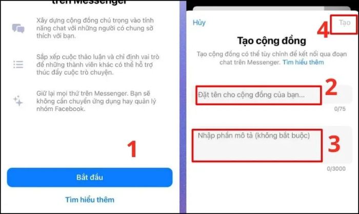 Sau đó, bạn nhấn Bắt đầu