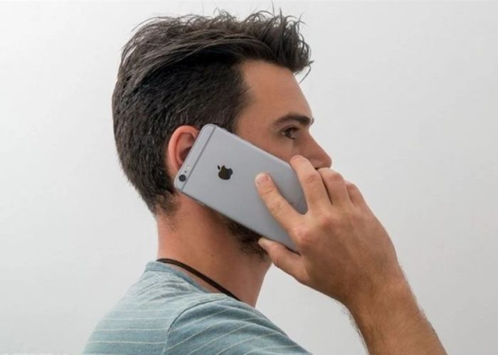 hướng dẫn thực hiện cuộc gọi để kiểm tra loa trên iphone