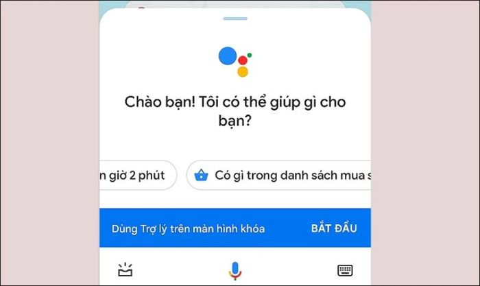 Tắt TalkBack thông qua Google Assistant