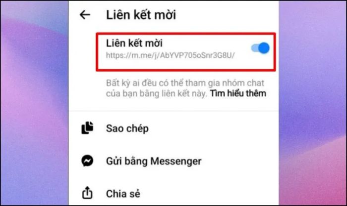 Bạn gạt công tắc sang bên phải
