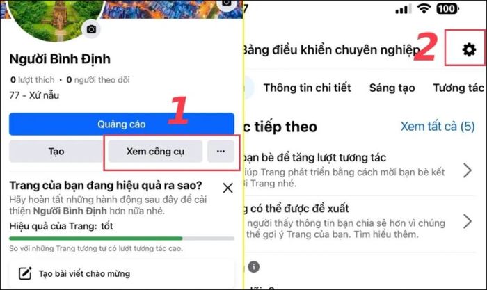 Hướng dẫn thêm quản trị viên cho Fanpage trên điện thoại