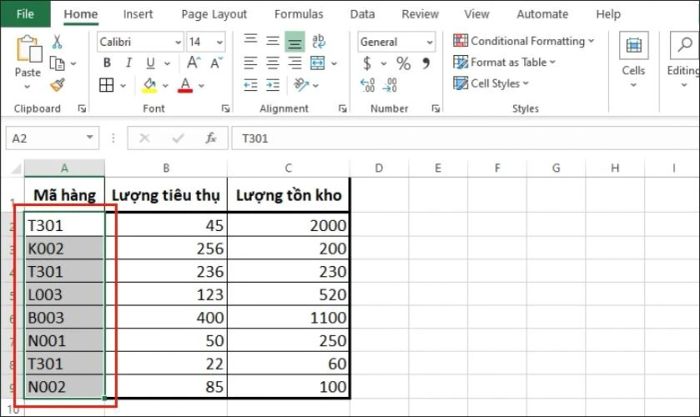 Phương pháp lọc dữ liệu trùng trong bảng tính