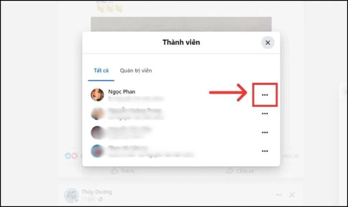 Hướng dẫn loại bỏ thành viên khỏi nhóm Messenger trên máy tính