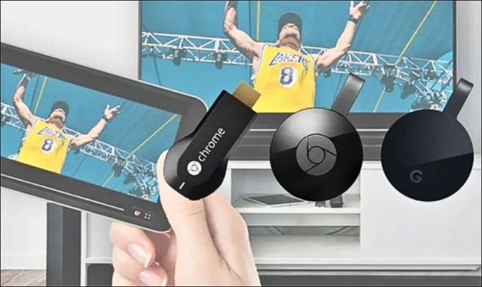 Chuyển đổi điện thoại thành máy tính bằng Chromecast