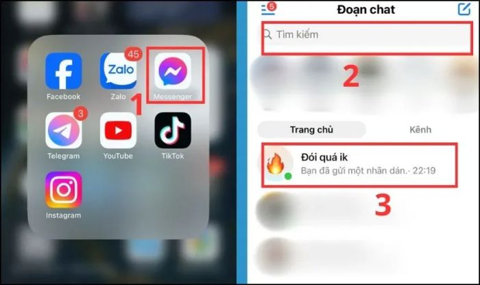 Hướng dẫn loại bỏ thành viên khỏi nhóm Messenger trên iPhone