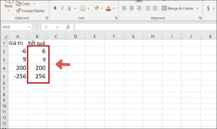 Tính giá trị tuyệt đối của một số