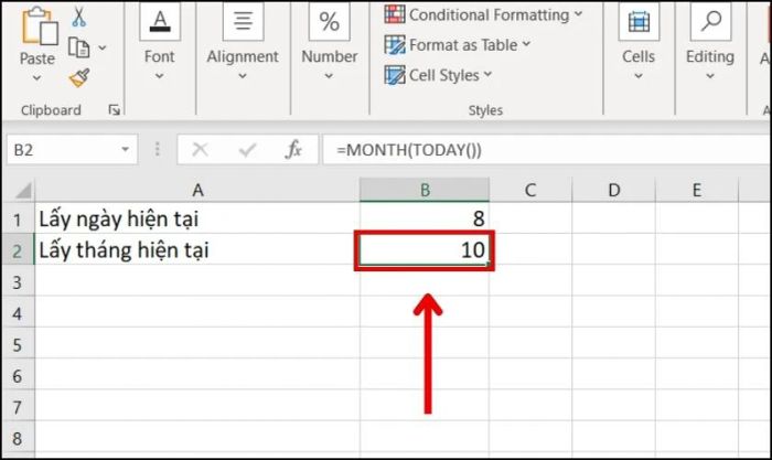 Kết quả trả về sau khi sử dụng hàm