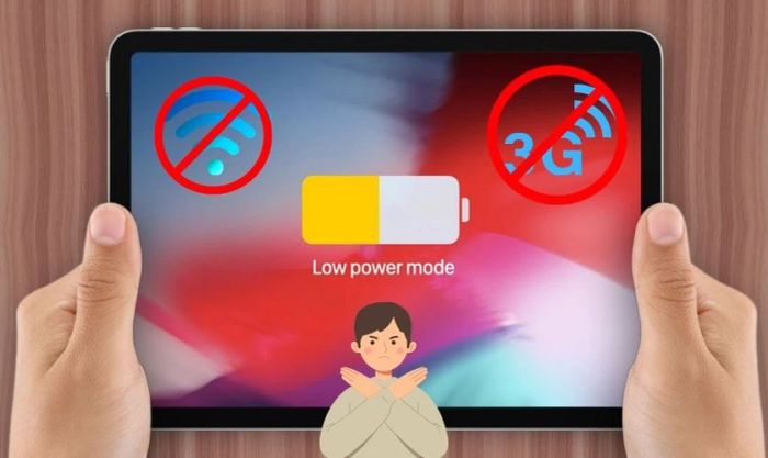 Phương pháp giúp pin iPad lâu bị chai