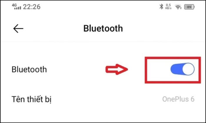 Hướng dẫn kết nối điện thoại với máy in qua Bluetooth
