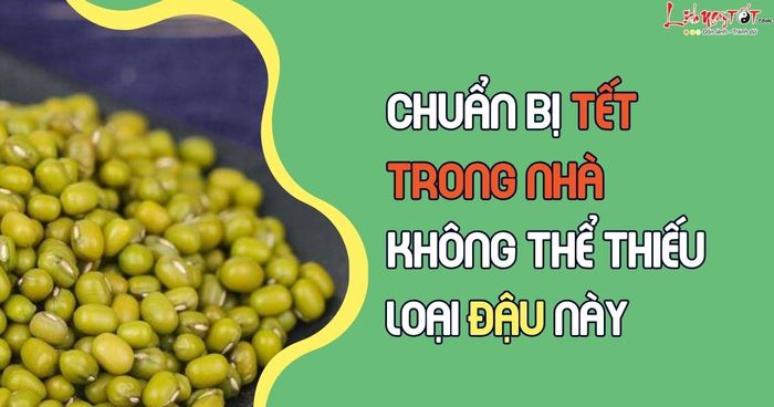 Storing whole green beans at home during Tet