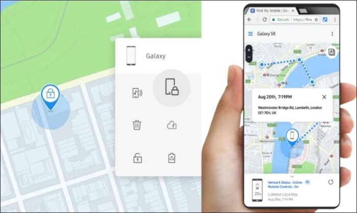 Tính năng Find My Mobile trên điện thoại Samsung có công dụng gì?
