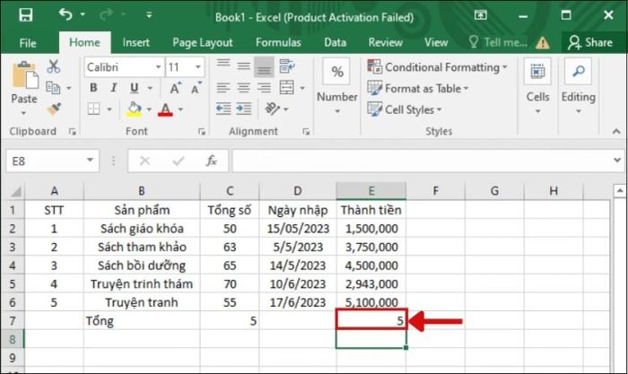 Hàm COUNT là gì? Hướng dẫn chi tiết cách sử dụng hàm COUNT