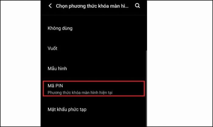Lựa chọn kiểu khóa phù hợp