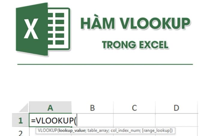 Hàm, công thức và lệnh Vlookup trong Excel - Hàm tìm kiếm dữ liệu phổ biến nhất
