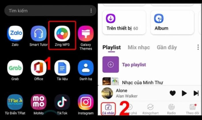 Hướng dẫn cài nhạc chuông cho Samsung từ Zing Mp3