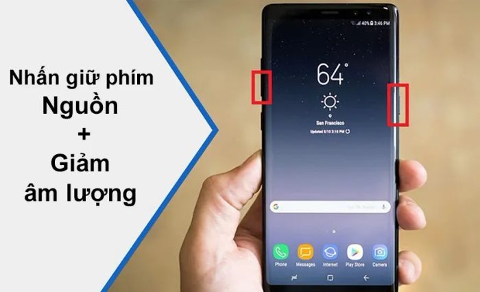 Hướng dẫn chụp màn hình Samsung A51