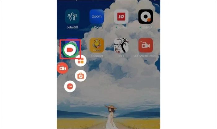 Cách dùng ứng dụng AZ Screen Recorder