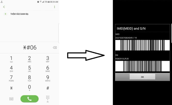 Hướng dẫn kiểm tra IMEI Samsung chính hãng hoặc xách tay thông qua tin nhắn