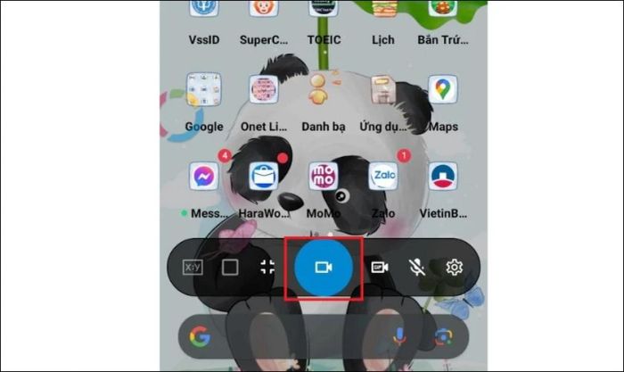 Hướng dẫn sử dụng ứng dụng fooView để quay màn hình