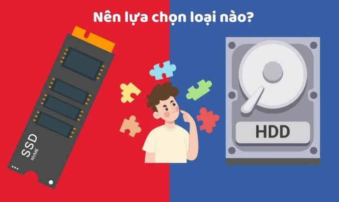 Phương pháp chọn ổ cứng phù hợp cho laptop