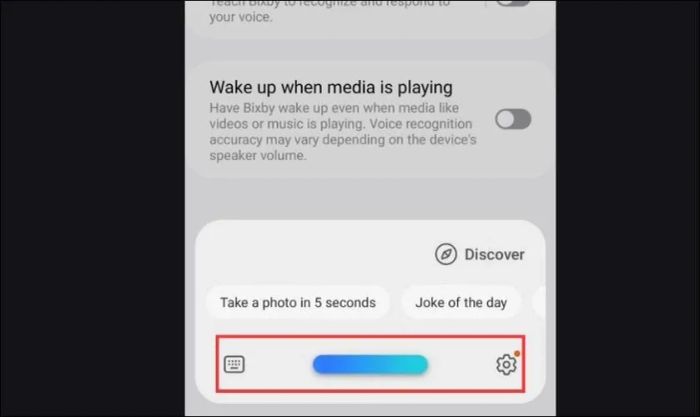 Hướng dẫn chụp màn hình Samsung bằng trợ lý ảo Bixby Voice