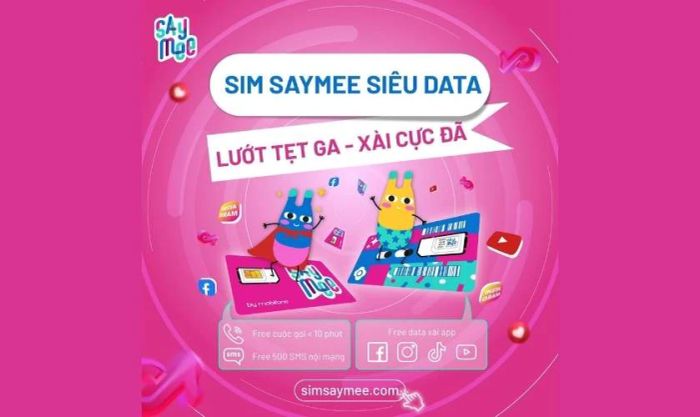 Lợi ích mà SIM Saymee của nhà mạng MobiFone mang lại là gì?