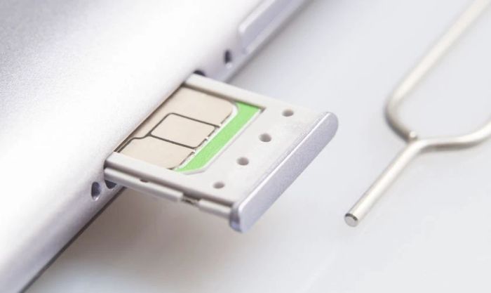SIM có thể dễ dàng tháo lắp và thay thế