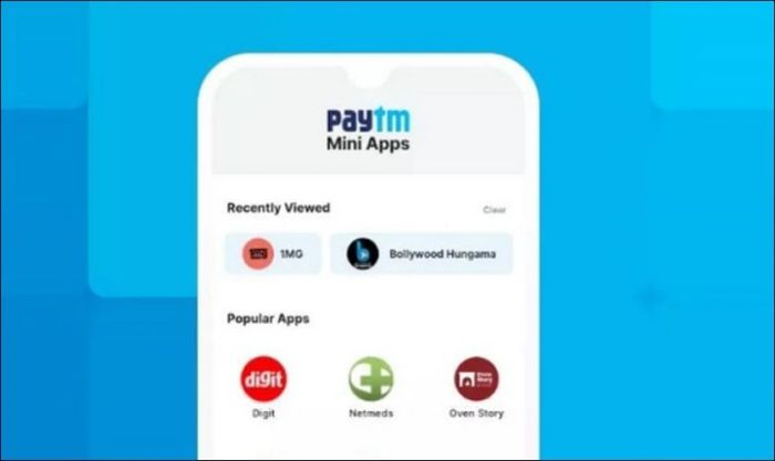 Sử dụng phần mềm QR Paytm để quét mã