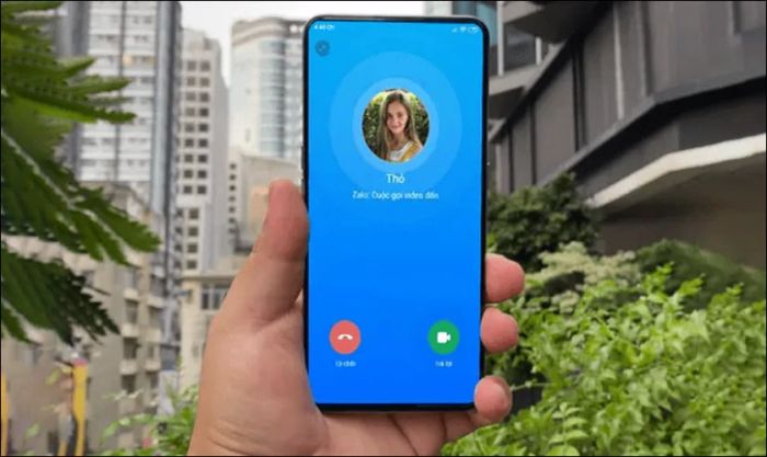 Các trạng thái khác khi gọi Zalo