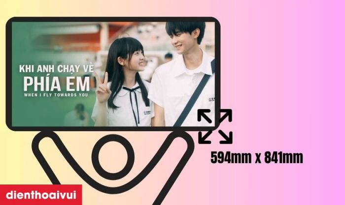 Kích thước poster phim học đường phổ biến nhất