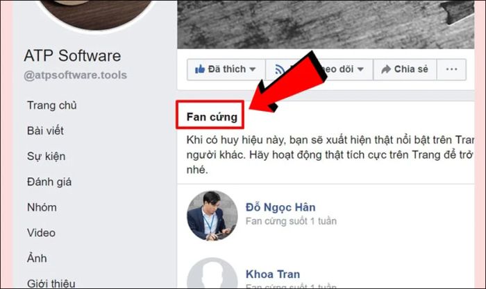 Điều kiện để Fanpage kích hoạt huy hiệu fan cứng cho cá nhân trên Facebook