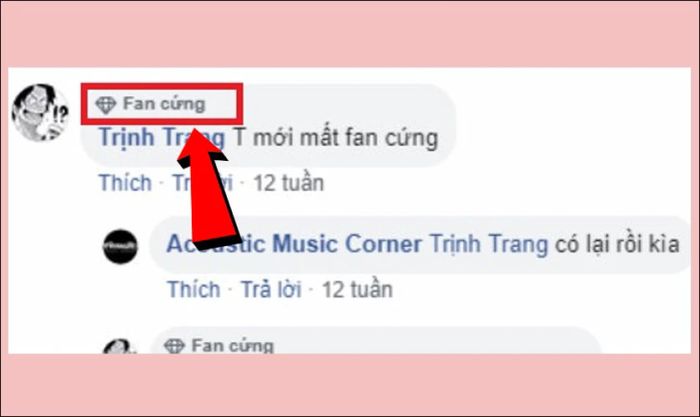 Cách hiển thị huy hiệu fan cứng trên Facebook