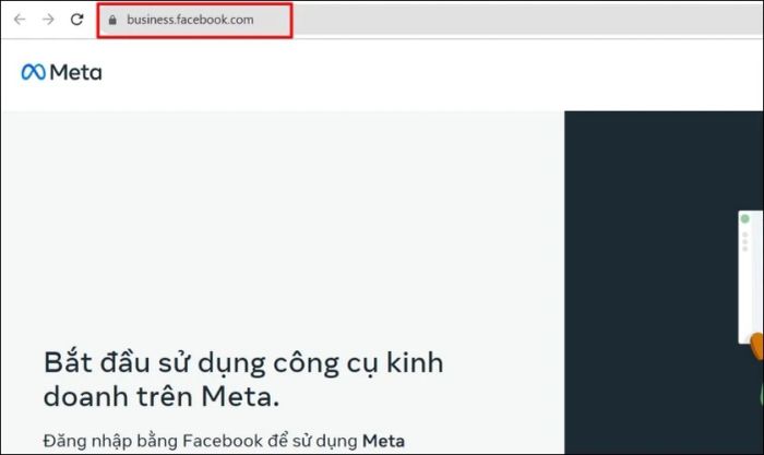 Truy cập trang Studio sáng tạo
