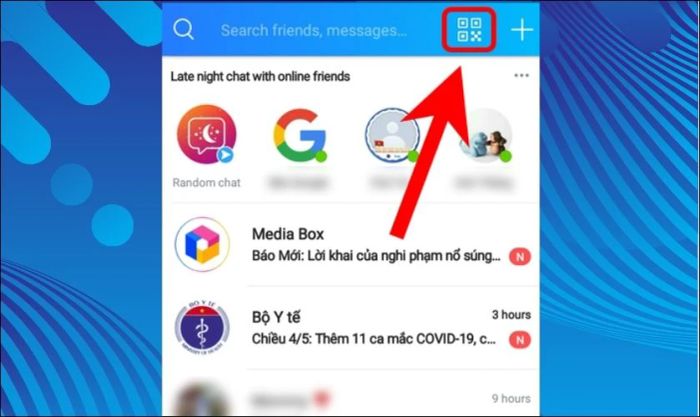 Hướng dẫn quét mã QR bằng Zalo trên điện thoại Android