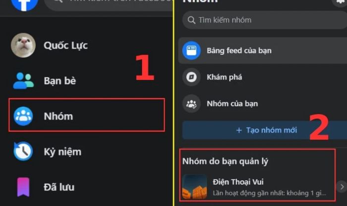 Hướng dẫn đổi tên nhóm trên Facebook bằng máy tính