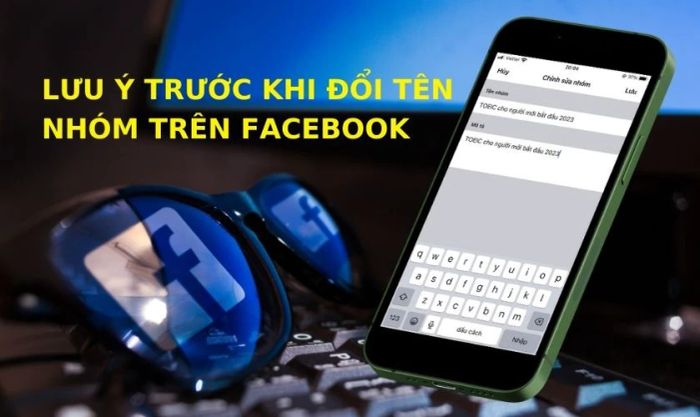 Những điều cần lưu ý trước khi thực hiện đổi tên nhóm trên Facebook